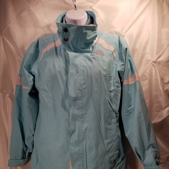 The North Face Jackets & Blazers - The North Face Women HyVent Jacket LGT Blue 14/16